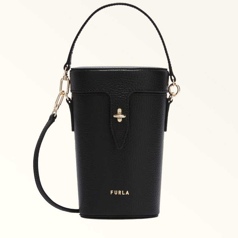 Furla NET Crossbody Veske Dame Svarte | 3602-VWQBH