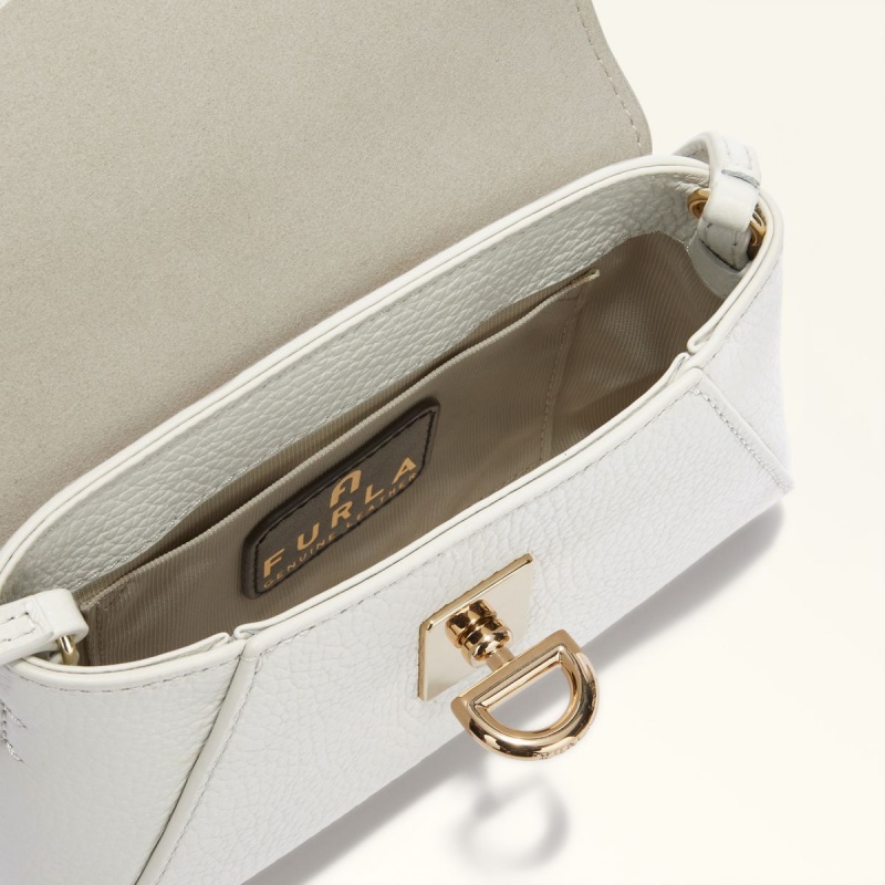 Furla NET Mini Vesker Dame Hvite | 5347-LXCKZ