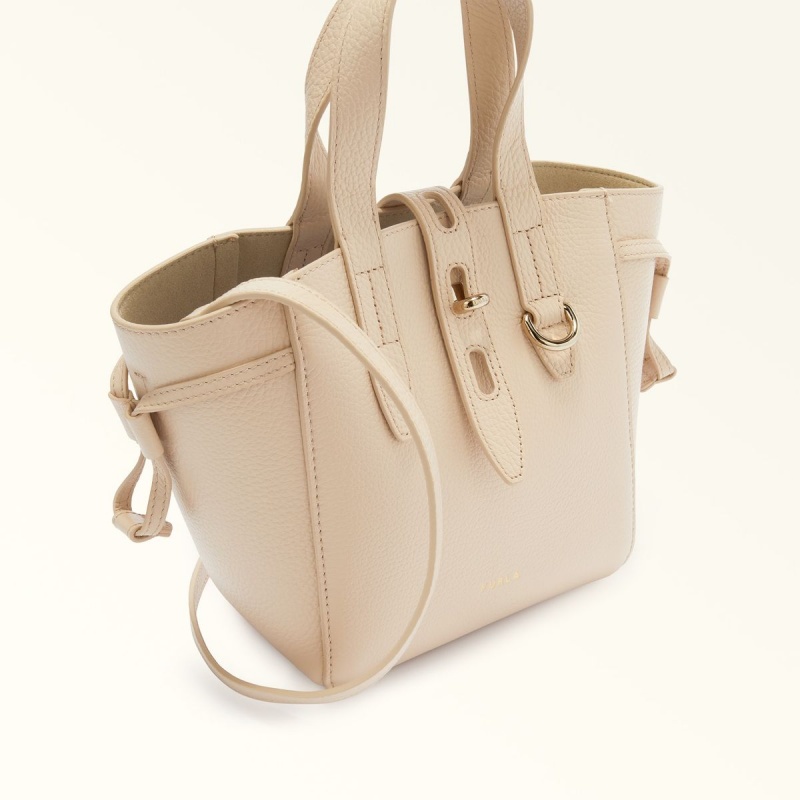 Furla NET Totes Dame Pisket Krem | 2839-GNVBS