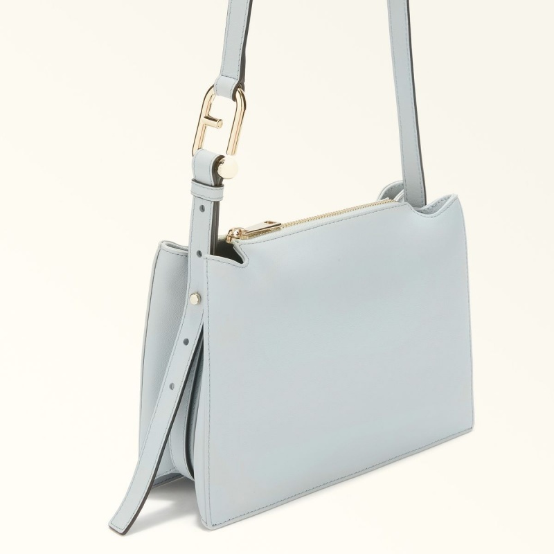 Furla NUVOLA Crossbody Veske Dame Mint | 3491-UHIKG