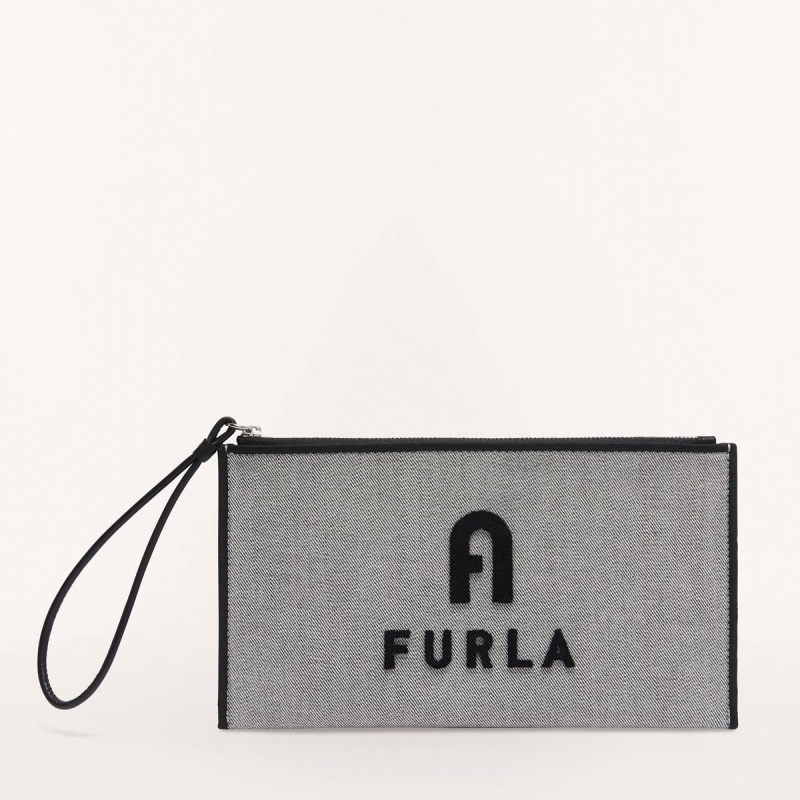 Furla OPPORTUNITY Pouches Dame Svarte | 1832-NHGWC