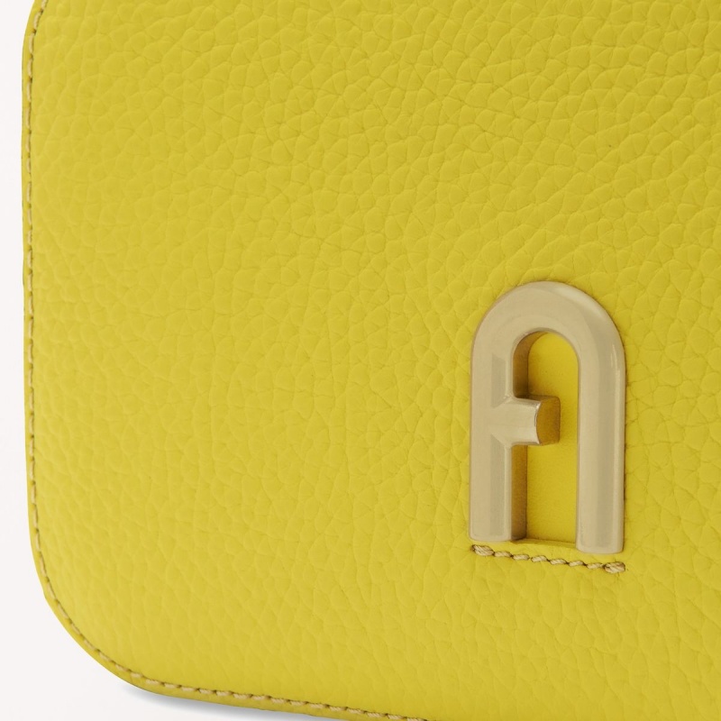 Furla PRIMULA Crossbody Veske Dame Gul | 2149-HMJYD