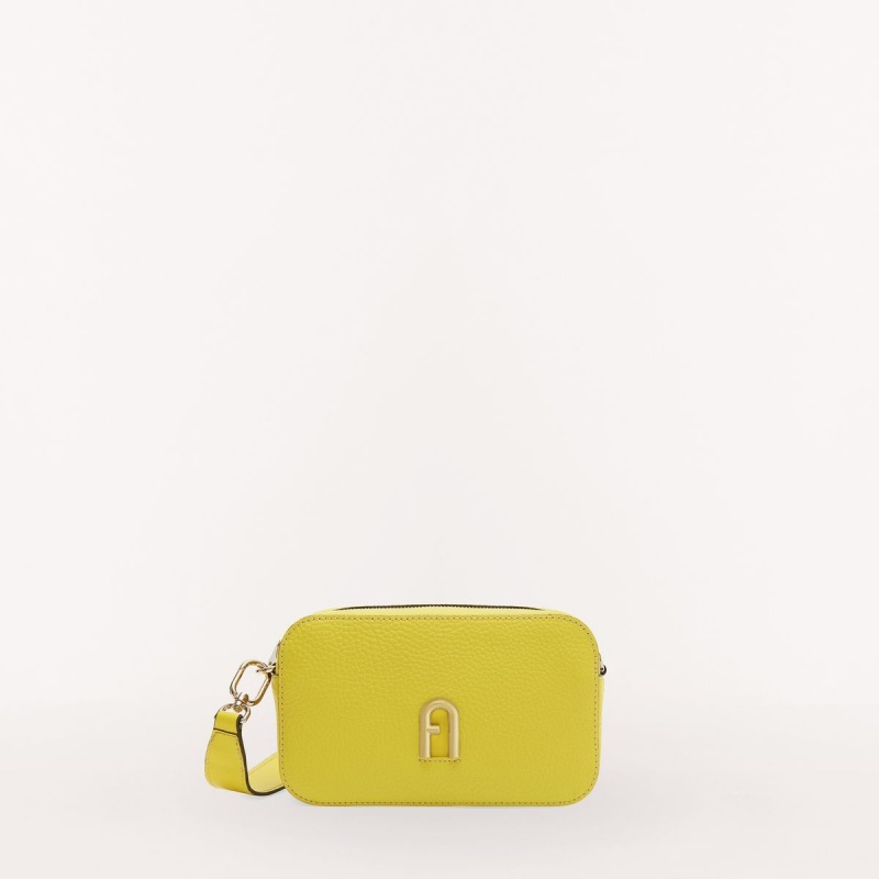 Furla PRIMULA Crossbody Veske Dame Gul | 2149-HMJYD