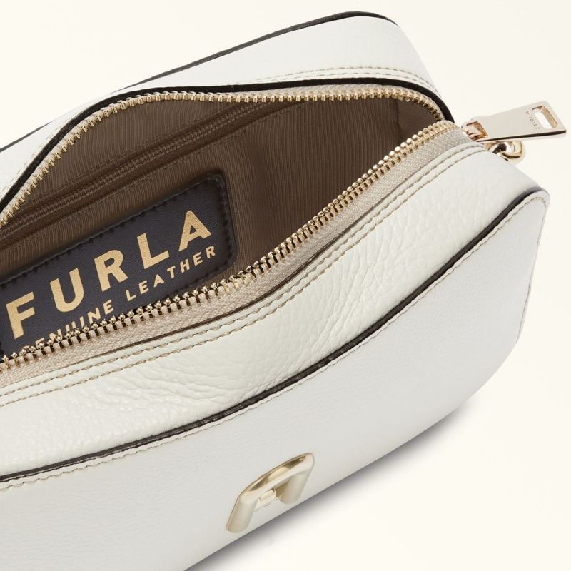 Furla PRIMULA Crossbody Veske Dame Hvite | 2135-NQLMF