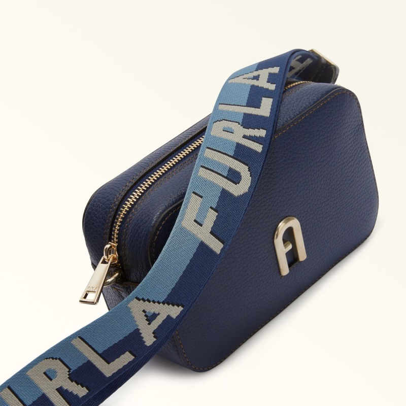 Furla PRIMULA Crossbody Veske Dame Marineblå | 8543-YOWKZ