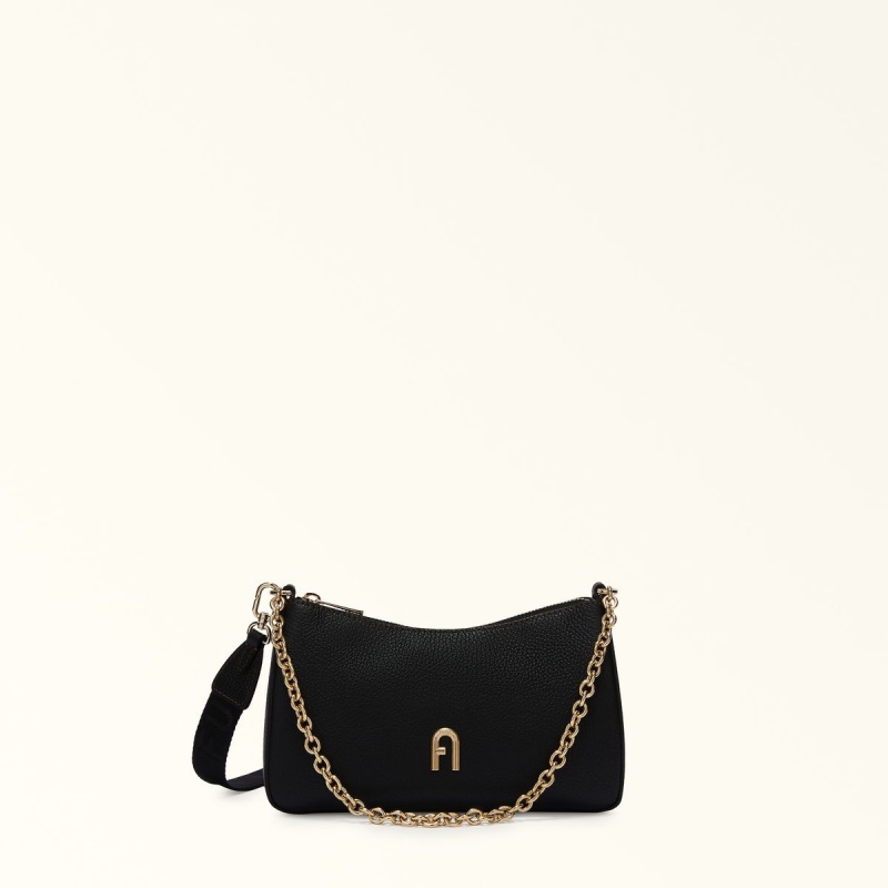 Furla PRIMULA Crossbody Veske Dame Svarte | 0637-FCEAP