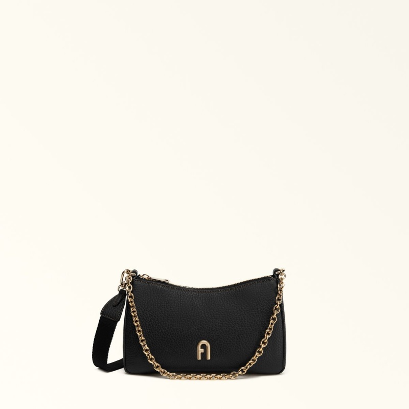 Furla PRIMULA Crossbody Veske Dame Svarte | 7269-QLESR