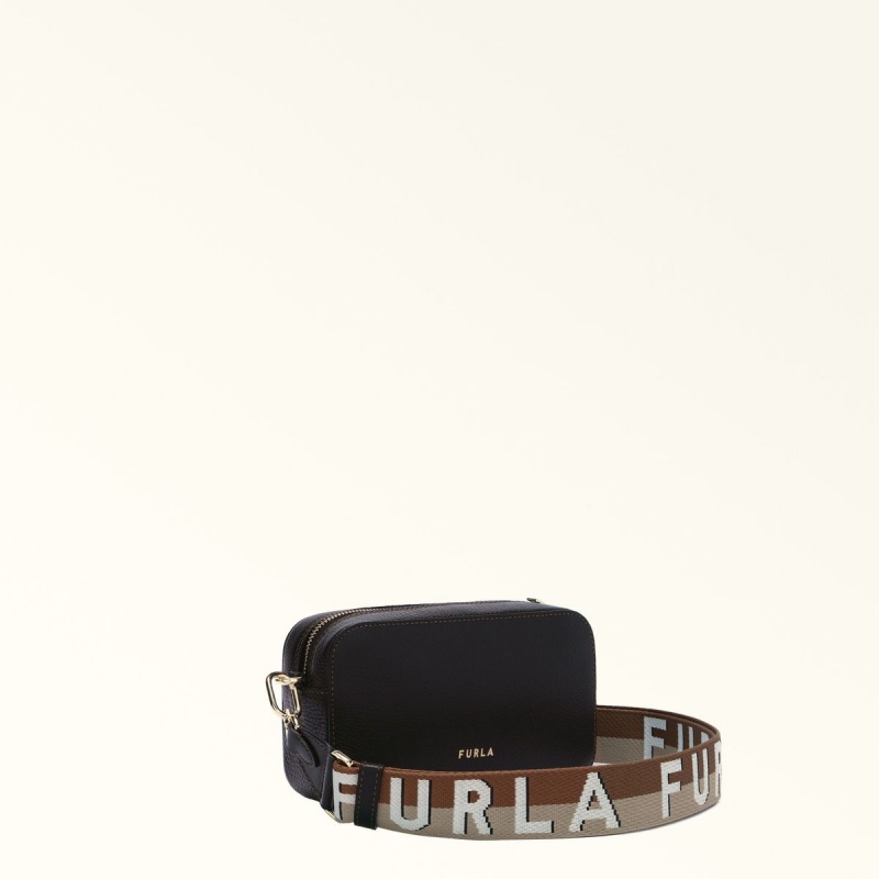 Furla PRIMULA Crossbody Veske Dame Svarte | 9831-MFTSX