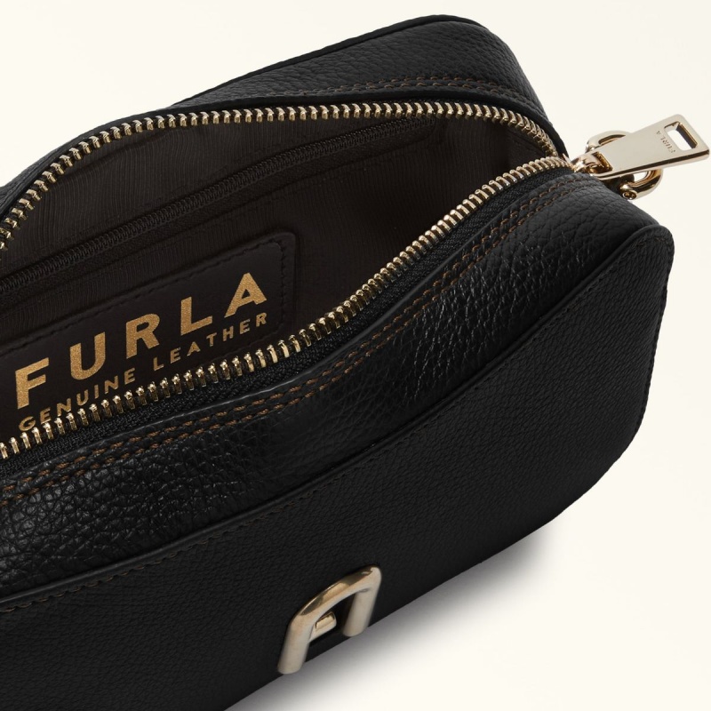 Furla PRIMULA Crossbody Veske Dame Svarte | 6217-OMWHY