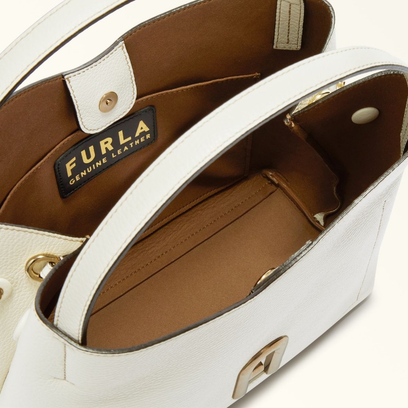 Furla PRIMULA Skulderveske Dame Hvite | 5614-NZJGS