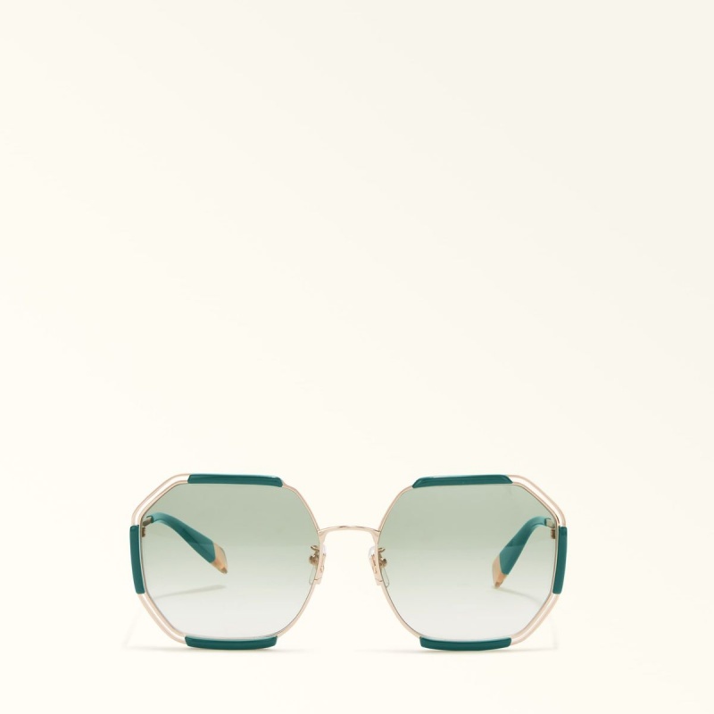 Furla SUNGLASSES Solbriller Dame Grønn | 3548-LXTAW