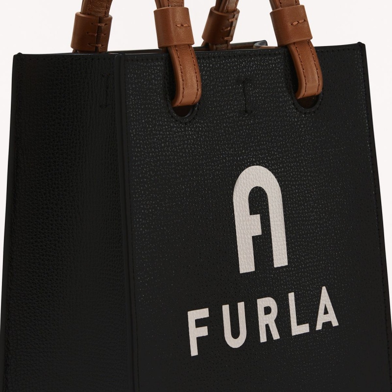 Furla VARSITY STYLE Totes Dame Svarte | 5478-LOBZI