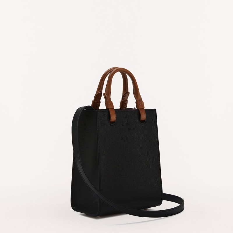 Furla VARSITY STYLE Totes Dame Svarte | 5478-LOBZI