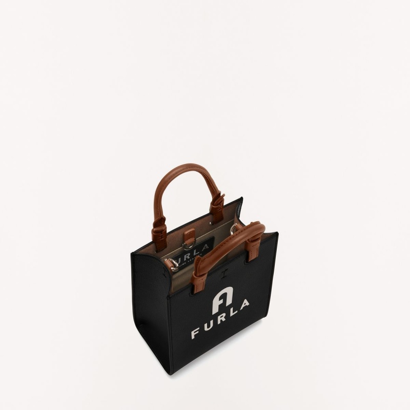 Furla VARSITY STYLE Totes Dame Svarte | 5478-LOBZI